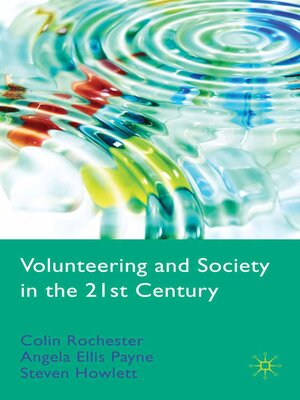 cover image of Volunteering and Society in the 21st Century
